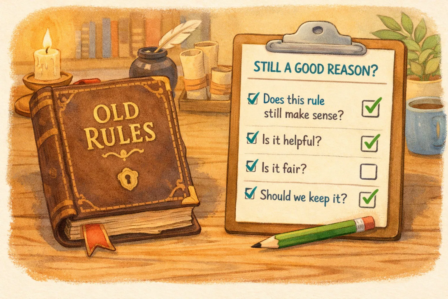 Overview image for Is Old the Same as Right? | Fallacy Lab