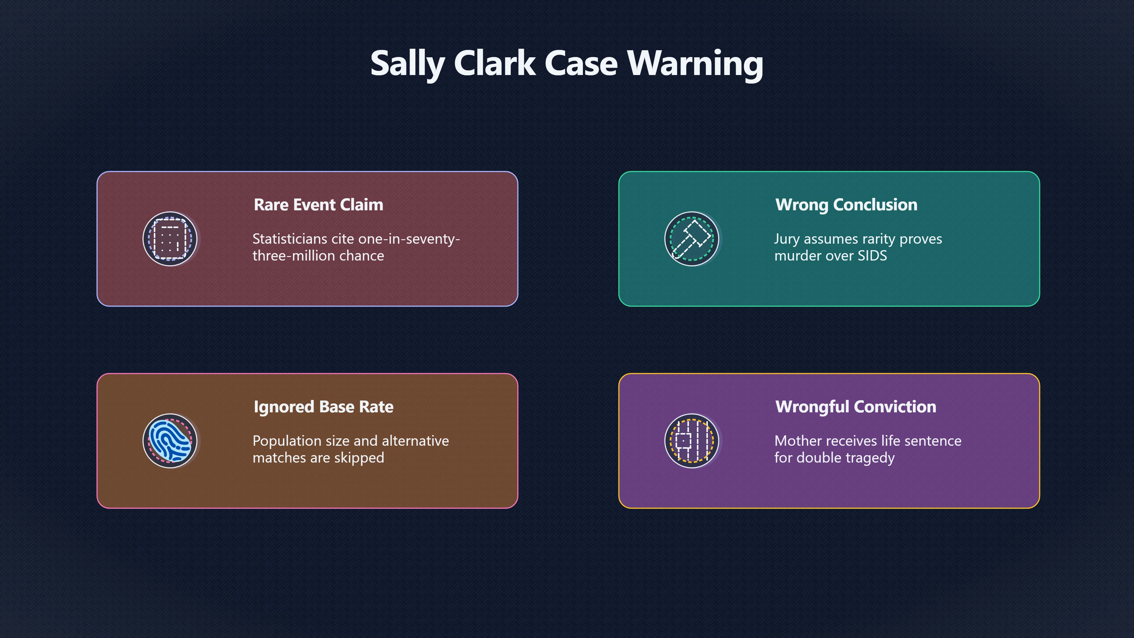 Overview image for When Rare Evidence Misleads a Jury | Formal Logic