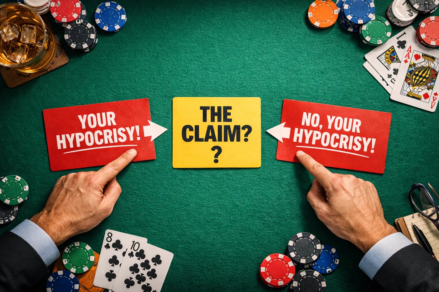 Overview image for Does Hypocrisy Refute the Claim? | Fallacy Lab