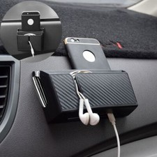 Listing image for Removable Mobile Phone Organizer Box Dashboard Tidy Hanging Bag Car