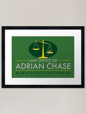 Listing image for Law Office Of Adrian Chase - Always Framed Wall Art Poster Canvas Print Picture