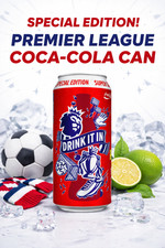 Listing image for Coca-Cola Premier League Special Edition Can “Drink It In” Collectible