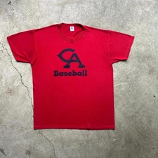 Listing image for Vintage 90s Russell Athletic California Angels, USA Baseball Team Logo T-shirt