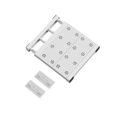 Listing image for School Locker Shelf Organizer Adjustable Shelves Cabinet Dividers Storage rack