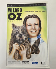 Listing image for Wizard of Oz Festival Poster 19th Annual Duneland Casual Coast Chesterton 2000