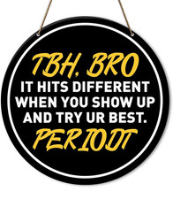 Listing image for Funny Classroom Decor Sign, High Middle School Classroom Decor English Math Scie