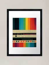 Listing image for Retro Tech - Video Framed Art Print Framed Wall Art Poster Canvas Print Picture
