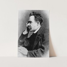 Listing image for Friedrich Nietzsche German Philosopher History Philosophy Wall Art Poster Print
