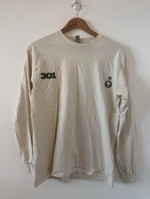 Listing image for Logic College Park 301 Men’s Long Sleeve T Shirt Beige Size Medium Cotton