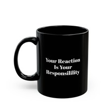 Listing image for Take Control Philosophy mug | Black Coffee Mug
