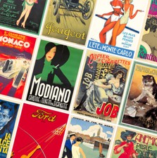 Listing image for Vintage Advertising Poster Prints - Antique Wall Art - Home Deco