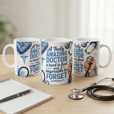 Listing image for Doctor Mug Medical Coffee Mug Humorous Slogan for GP, Friend