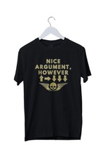 Listing image for HellDivers 2 Nice Argument Graphic Print Mens Unisex T-Shirt S M L XL 2 3 4 XL