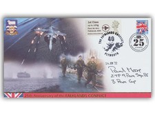 Listing image for Falklands Veteran Signed Collectible | Paul Moore Autograph