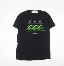 Listing image for Philosophy Football Men’s Black Graphic Quote T-Shirt Size S