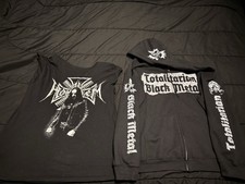 Listing image for AD HOMINEM HOODIE/SHIRT/FLAG. GOATMOON..VOTHANA…SATANIC WARMASTER
