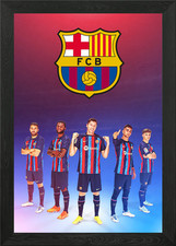 Listing image for Lewandowski team big logo Framed Wall Art Poster Canvas Print Picture