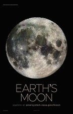 Listing image for Earths Moon Solar System Educational Science Poster 11x17 Planets NASA Image