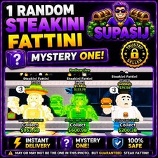 Listing image for Steakini Fattini | Steal a Brainrot | 🟢⚡️Online 1 Random Steak / Random M/s