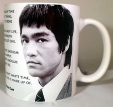 Listing image for BRUCE LEE - Coffee MUG / CUP - Motivational quotes - Philosophy Enter the Dragon