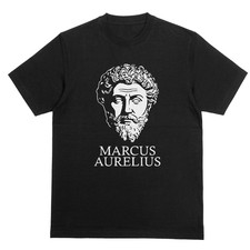 Listing image for MARCUS AURELIUS T-Shirt | Stoic Philosophy Meditations Tee | Roman Emperor Top
