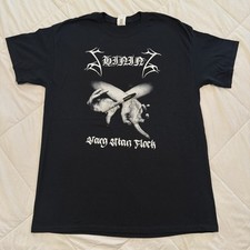 Listing image for SHINING Varg Utam Flock Shirt L, Immortal, Inquisition, Ad Hominem